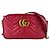 Borsa a tracolla Gucci GG Marmont Rosso