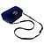 Borsa a tracolla Gucci GG Marmont in velluto Blu scuro - vista 10