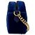 Borsa a tracolla Gucci GG Marmont in velluto Blu scuro - vista 2