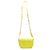 Borsa a tracolla in pelle gialla Christian Dior Giallo - vista 13