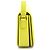 Borsa a tracolla in pelle gialla Christian Dior Giallo - vista 2
