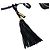 Borsa a tracolla Saint Laurent in pelle nera Nero - vista 11