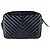 Borsa a tracolla Saint Laurent in pelle nera Nero - vista 3