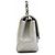 Borsa a Tracolla Chanel Grigio Metallizzato Metallico - vista 2