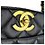 Bolso de hombro Chanel de piel de becerro granulada Negro - vista 11