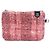Borsa a mano Chanel in pelle blu navy - vista 13