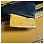 Céline Borsa a mano Celine Luggage Micro Shopper in pelle Nero Giallo - vista 13