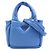 Prada Schultertasche aus blauem Leder
