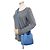 Prada Schultertasche aus blauem Leder - Ansicht 15
