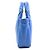 Prada Schultertasche aus blauem Leder - Ansicht 2