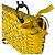 Borsa a tracolla Bottega Veneta Yellow Intrecciato Giallo - vista 6