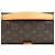 Borsa a tracolla Louis Vuitton Monogram Pochette Metis Marrone Monogramma - vista 8