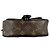 Borsa a tracolla Louis Vuitton Monogram Macassar Montsouris Messenger PM Marrone Nero Monogramma - vista 4