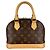Borsa Louis Vuitton Monogram Alma BB Marrone Monogramma
