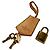 Borsa Louis Vuitton Monogram Alma BB Marrone Monogramma - vista 12