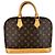 Borsa Louis Vuitton Alma Monogram Canvas Marrone Monogramma - vista 3