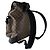 Zaino Louis Vuitton Monogram Macassar Christopher MM Marrone Nero Monogramma - vista 10
