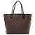 Louis Vuitton Neverfull MM Damier Ebene Borsa Tote Marrone Marrone scuro