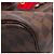 Louis Vuitton Neverfull MM Damier Ebene Borsa Tote Marrone Marrone scuro - vista 18