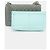 Borsa Chanel Le Boy Medium in pelle di vitello granulata verde Grigio Verde scuro - vista 6