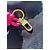 Portachiavi Louis Vuitton con cordino in corda Rosa Blu Gold hardware - vista 5