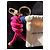 Portachiavi Louis Vuitton con cordino in corda Rosa Blu Gold hardware - vista 7