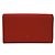 Hermès Tarjetero Accordion Hermes en Rojo Roja