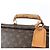 Borsa in pelle Louis Vuitton Monogram Satellite 70 Marrone - vista 2
