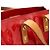 Borsa Louis Vuitton Monogram Vernis Lead PM Rosso - vista 6