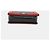 Borsa Chanel Boy Medium in Pelle Nera e Rossa Nero Rosso - vista 5