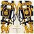 Hermès Blue Brides de Gala Silk Scarf 90 Dark blue - view 3