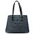 Tote in denim blu con logo Prada Blu scuro