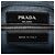Tote in denim blu con logo Prada Blu scuro - vista 5
