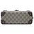 Borsa Vanity Gucci Beige GG Supreme Bamboo - vista 3