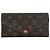 Cartera larga Josephine Monogram marrón Louis Vuitton Castaño