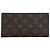 Cartera larga Josephine Monogram marrón Louis Vuitton Castaño - vista 2