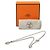 Collana con pendente Mini Maillon Hermès placcata in palladio argentato Argento - vista 6