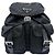Prada Black Saffiano Trimmed Re Nylon Backpack