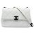 Chanel White Medium Quilted Caviar My Everything Flap Bianco