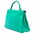 Hermès Green Clemence Kelly II Retourne 32 Verde Verde chiaro - vista 2