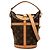 Bucket Borsa a secchiello Duffle Monogram marrone Louis Vuitton