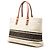 Céline Celine Brown Canvas Plein Soleil Horizontal Cabas Tote Marrone Beige - vista 2