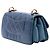 Chanel Blue Small Quilted Calfskin Straight Lined Flap Bleu Bleu foncé - vue 2