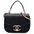 Chanel Black Paris Cuba Small Quilted Caviar Thread Around Flap Nero