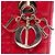 Dior Red Small Lambskin Cannage MyABCDior Lady Dior - vista 5