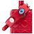Dior Red Small Lambskin Cannage MyABCDior Lady Dior - vista 6