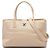 Borsa Tote Chanel Executive Cerf Medium in vitello marrone Beige