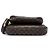 Louis Vuitton Brown Monogram Multi Pochette Accessoires Marrone - vista 3
