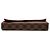 Louis Vuitton Brown Damier Ebene Pochette Felicie Marrone - vista 3