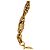 Collana con pendente testurizzato Chanel Gold CC placcato oro D'oro - vista 6